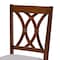 Baxton Studio April Grey Upholstered and Walnut Wood 5-Piece Dining Set 173-9882-10901 - alternate 6